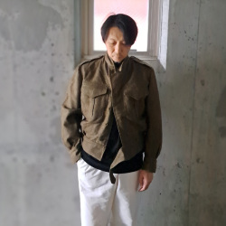 超希少】イギリス軍 バトルドレスジャケット 50's 癒す dead stock