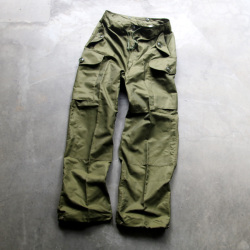 DEAD STOCK MILITARY (デッドストック ミリタリー)  / CANADIAN ARMY EXTREME COLD WEATHER（WINDPROOF） TROUSERS (ARMY GREEN) /カナダ軍 ECW WINDPROOF オーバーパンツ