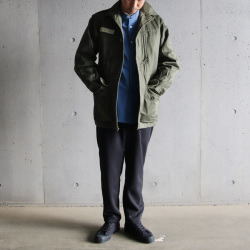 DEAD STOCK MILITARY (デッドストック ミリタリー) FRENCH ARMY 1960-70's M-64 FIELD JACKET WITH HOOD / フランス軍 M-64 フード付き フィールドジャケット (OLIVE DRAB)