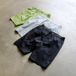 DESCENTE ALLTERRAIN 81 (デサントオルテライン81) DOMVGD93 [STRETCH SHORTS]　ストレッチナイロン イージーショーツ  (BLACK/ブラック)