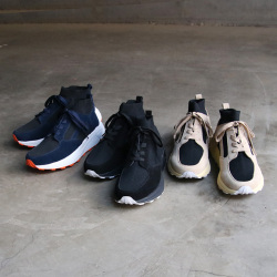 DUSK STUDIO (ダスク スタジオ) [DS-002] SOCK KNIT BOOTY / VIBRAM ROLLIG SYSTEM (3COL) / スニーカー＋シューズ &times; 快適 ＝ DUSK STUDIO /大人の疲れた足を癒してくれるハイブリットフットウエア