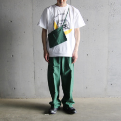 EEL PRODUCTS (イール プロダクツ) E-23208 [チーチーパ] サコッシュ付き イージーワークパンツ (GREEN)
