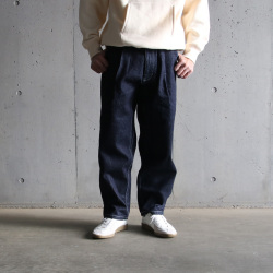 EEL PRODUCTS (イール プロダクツ) E-23260 [CHOP PANTS/チョップパンツ] ワンタックデニムパンツ (INDIGO)