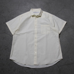 EEL PRODUCTS (イール/イールプロダクツ) >E-24404 [コンカラシャツ 1/2]   オーバーサイズド S/S シャツ (2COLOR) 