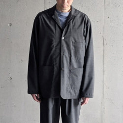 EEL PRODUCTS (イール プロダクツ) E-26403  [CAMEL MOON/キャメルムーン] サマーウール ジャケット (M.GRAY)