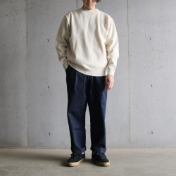 EEL PRODUCTS (イール プロダクツ) E-21265 [Rondo Denim(ロンドデニム)] デニムスラックス (INDIGO)