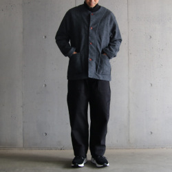 EEL PRODUCTS (イール プロダクツ) E-23171  [Mushroom Jacket / マッシュルームジャケット] ノーカラージャケット (2COLOR)