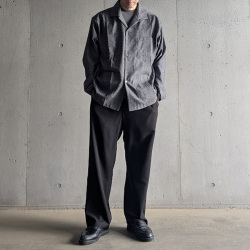 EEL PRODUCTS (イール プロダクツ) E-26409 [ MARCHING SHIRTS / マーチングシャツ]  オープンカラーシャツジャケット (F.GRAY)