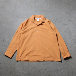 EEL PRODUCTS (イール/イールプロダクツ) E-25402 [SENKOU HANABI/線香花火] オープンカラーL/Sシャツ (TERRACOTTA)(CHARCOAL)