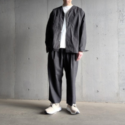 EEL PRODUCTS (イール/イールプロダクツ) E-26408 [SAILOR SHIRTS/セーラーシャツ] セーラーシャツ/カーディガンシャツ (NAVY)(CHARCOAL)