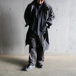 STILL BY HAND (スティルバイハンド)  [ BL01234 ] POLYESTER STAND COLLAR BLOUSON /ポリエステル スタンドカラーブルゾン (2COLOR)