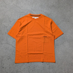 E-26512A/E-26512B [ユルリTEE 1/2] リラックスフィット ポケT (WHITE) (CHARCOAL) (F/GRAY) (T.BLUE) (H.ORANGE)