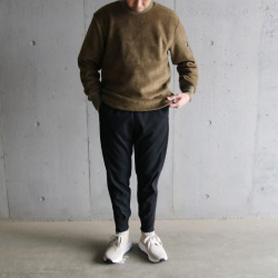 FLISTFIA(フリストフィア) AZ01016 [ ARM ZIP PULL OVER ] アームジップ プルオーバー (OLIVE)  