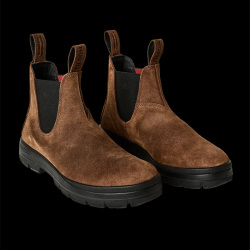 Filson (フィルソン) &times; Blundstone (ブランドストーン) [ 2535 Terrain Siena / Premium waxed suede leather ] スウェード サイドゴア ブーツ (Terrain Siena / BROWN)