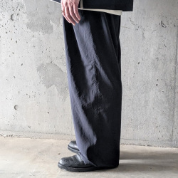 FLISTFIA(フリストフィア) RL01016 [Loose Fit Easy Trousers] ルーズフィットイージートラウザーズ  (ModernNavy) (GreyishBlue)