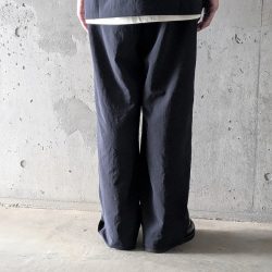 FLISTFIA(フリストフィア) RL01016 [Loose Fit Easy Trousers] ルーズフィットイージートラウザーズ  (ModernNavy) (GreyishBlue)