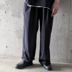 FLISTFIA(フリストフィア) RL01016 [Loose Fit Easy Trousers] ルーズフィットイージートラウザーズ  (ModernNavy) (GreyishBlue)