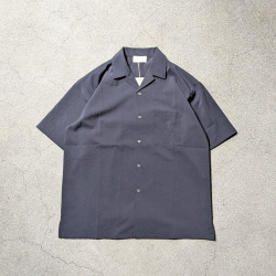 FLISTFIA(フリストフィア) OS03016 [ Open Collar Short Sleeve Shirts ] オープンカラーS/S シャツ (ModernNavy) (GreyishBlue)