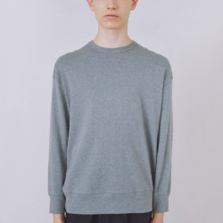 　GICIPI ( ジチピ ) 2303P / RAZZA（ラーッツァ） / UNISEX (MEN'S)/ COTTON CREW NECK L/S /クルーネックロングスリーブTシャツ (Gri.Mela. /杢グレー) 