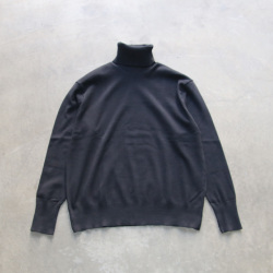 　GICIPI ( ジチピ ) 2202A / TIGRE(ティーグレ) / UNISEX (MEN'S)/ COTTON TURTLE NECK L/S /タートルネック ニットソー (Nero /ブラック) 