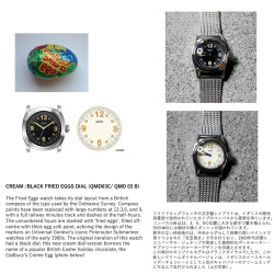 GS/TP (ジーエスティーピー)[ QMD-02B ]  TELEGRAPH DIAL (BLACK)/ [ QMD-03B/03C ]  FRIED EGG DIAL (BLACK) (WHITE)/[ QMD-17BN ]   TAMARIND DIAL (BROWN)/ [ QMD-18BN ]  BOILED EGGS DIAL (BROWN) 