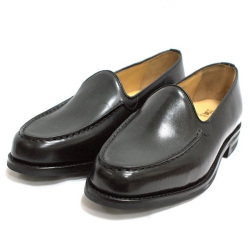 HARROGATE(ハロゲイト)  [ BARBICAN ]  ベネチアンローファー / バンプローファー (BLACK)