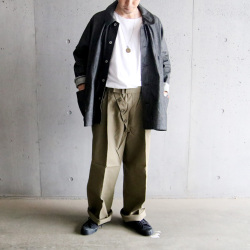 DEAD STOCK MILITARY (デッドストック ミリタリー) ITALY MILITARY 50'S VINTAGE OVER PANTS / イタリア軍 デッドストック オーバーパンツ 