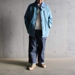 JOHN PARTRIDGE (ジョンパートリッジ) A3046F JM101  [OVERSIZED COVERALL JACKET] ワックスドコットン カバーオールジャケット (2COLOR)