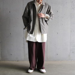 KLASICA (クラシカ) [SH-039 CS] SHORT COLLAR OVER SIZED