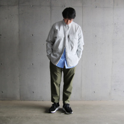 LAMOND (ラモンド) LM-P-073-P [CHINO EASY-CARE PANTS] チノ イージーケア イージーパンツ (DARK MOSS)