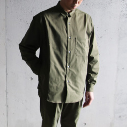LAMOND (ラモンド) LM-S-092-P [CHINO EASY-CARE SHIRTS JACKET] チノイージーケア シャツ (2COLOR)