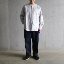 LAMOND (ラモンド) LM-S-085 [SUPERIOR PIMA PREMIUM OX SHIRTS] プレミアムオックス シャツ (GRAY)