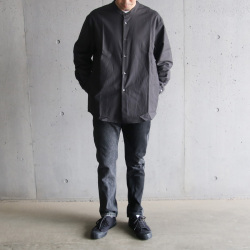 LAMOND (ラモンド) LM-S-085 [SUPERIOR PIMA PREMIUM OX SHIRTS] プレミアムオックス シャツ (SUMI)