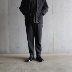 LAMOND (ラモンド) LM-P-077-TM [THERMO TWILL PANTS] サーモツイル イージーパンツ (CHARCOAL)