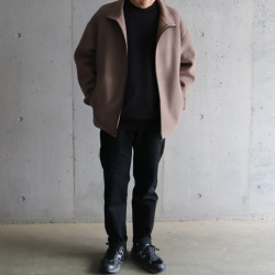 LAMOND (ラモンド) LM-O-120 [ WOOL OVER BLOUSON (SUPER140)] ウールオーバー ブルゾン (2COLOR)