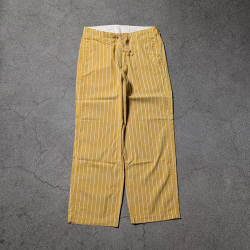 MASTER & CO（マスターアンドコー） [ STRIPED COTTON LONG TOROUSERS / DRAWSTRING ] ストライプドコットンロングトラウザー/ドローストリング (NAVY STRIPE) (YELLOW STRIPE)