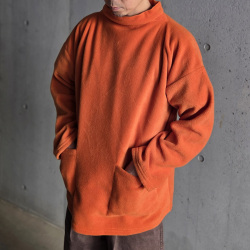 MAX PROOF(マックスプルーフ)  [ BOAT NECK SMOCK FLEECE ] ボートネック スモッグ フリース (TERACOTTA) (FOREST) (BLACK)