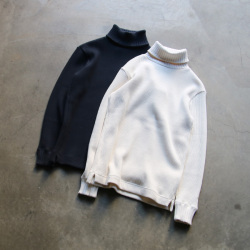 NIGEL  CABOURN (ナイジェルケーボン)  [MAINE LINE] 80470020025 [TURTLE NECK - WAFFLE] タートルネック ワッフル (2COLOR)