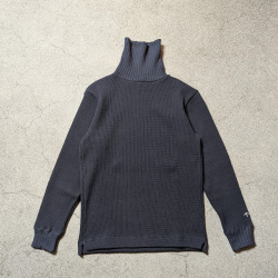 NIGEL  CABOURN (ナイジェルケーボン)  [MAINE LINE] 80530020025  [TURTLE NECK - WAFFLE] タートルネック ワッフル (IVORY) (NAVY) (RED)