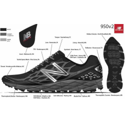 NEW BALANCE (ニューバランス) [950V2](後期モデル) M950B2N / MILITARY TRAINER (BLACK) MADE IN USA (日本未発売モデル)