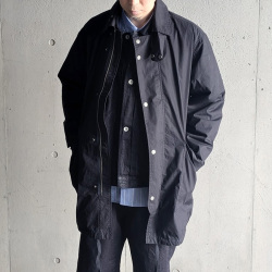 NIGEL  CABOURN (ナイジェルケーボン)  [LYBRO (ライブロ)] 80521300000 [OW01 FISHING PARKA - TECH COTTON] フィッシングパーカ - テックコットン (NAVY)