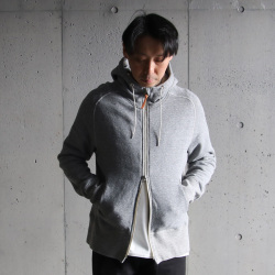 RE MADE IN TOKYO JAPAN (アールイーメイドイントウキョウジャパン) No08312S-CT [Classic Sweat Zip Parka] フルジップパーカー(Top Grey)