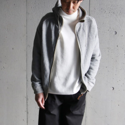 RE MADE IN TOKYO JAPAN (アールイーメイドイントウキョウジャパン) No08312S-CT [Classic Sweat Zip Parka] フルジップパーカー(Top Grey)