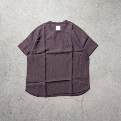 Re made in tokyo japan (アールイーメイドイントウキョウジャパン)  No7919S-CT [ French Linen T-shirt ] フレンチリネン ポケTEE (4COLOUR) 