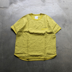 Re made in tokyo japan (アールイーメイドイントウキョウジャパン)  No7919S-CT [ French Linen T-shirt ] フレンチリネン ポケTEE (4COLOUR) 