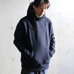 Re made in tokyo japan (アールイーメイドイントウキョウジャパン) 7022A-CT  [ Wool Melton Pull Over Parka ] ウールメルトン プルオーバーパーカー (2COLOR) 