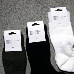 REPRODUCTION OF FOUND(リプロダクションオブファウンド) [ FRENCH MILITARY SOCKS ] フレンチミリタリーソックス (BLACK) (WHITE) (OLIVE) ユニセックス / シーズンレスで着用可