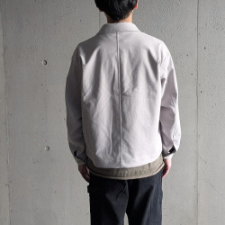 STILL BY HAND (スティルバイハンド)  [ BL07263 ] Synthetic leather short blouson /シンセティックレザーショートブルゾン (INK BLACK) (BROWN) (TAUPE)
