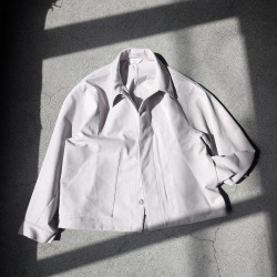 STILL BY HAND (スティルバイハンド)  [ BL07263 ] Synthetic leather short blouson /シンセティックレザーショートブルゾン (INK BLACK) (BROWN) (TAUPE)