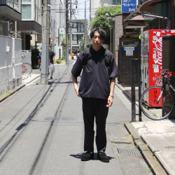 STILL BY HAND (スティルバイハンド)  [ SH05242 ] Raglan Sleeve S/S Shirts ラグランスリーブS/Sシャツ(2COLOR)